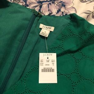 J. Crew V-Neck Lace Dress Size 14 NWT